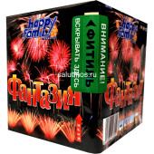 Фейерверк Фантазия на 25 залпов характеризуется громкими залпами, которые раскрываются в небе хризан... Фантазия 25 x 0.8"